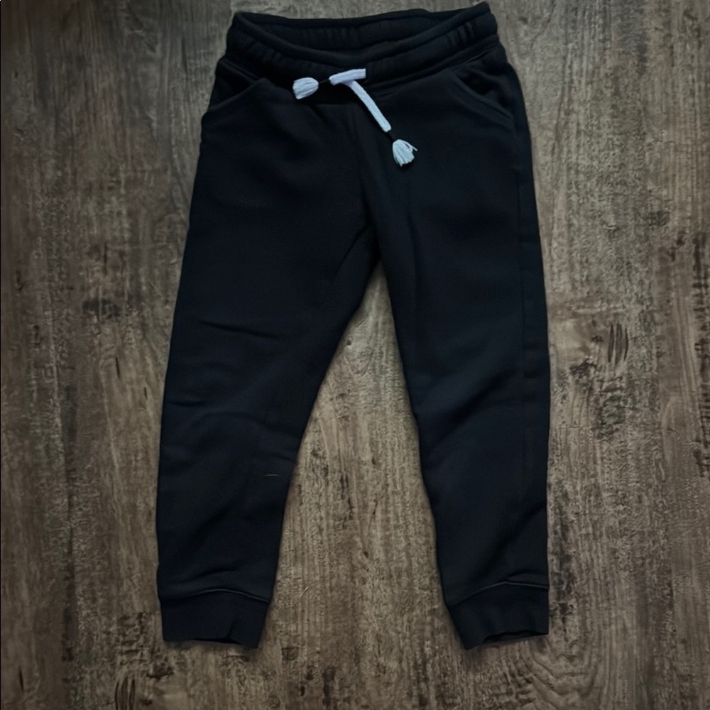 Kids Black Jogger Pants size 4t